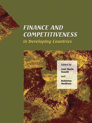 cover image of Finance and Competitiveness in Developing Countries